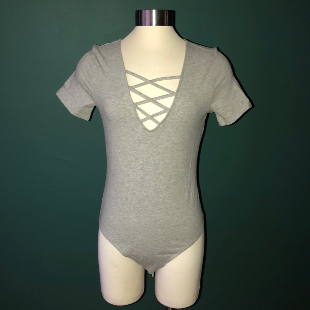 Gray Body Suit